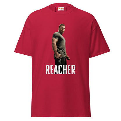 Reacher | TV Movie T-Shirt - Cardinal - T-Shirts Online