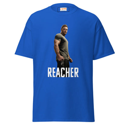 Reacher | TV Movie T-Shirt - Royal - T-Shirts Online