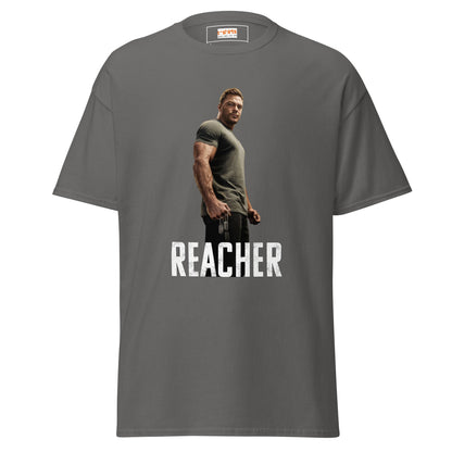 Reacher | TV Movie T-Shirt - Charcoal - T-Shirts Online
