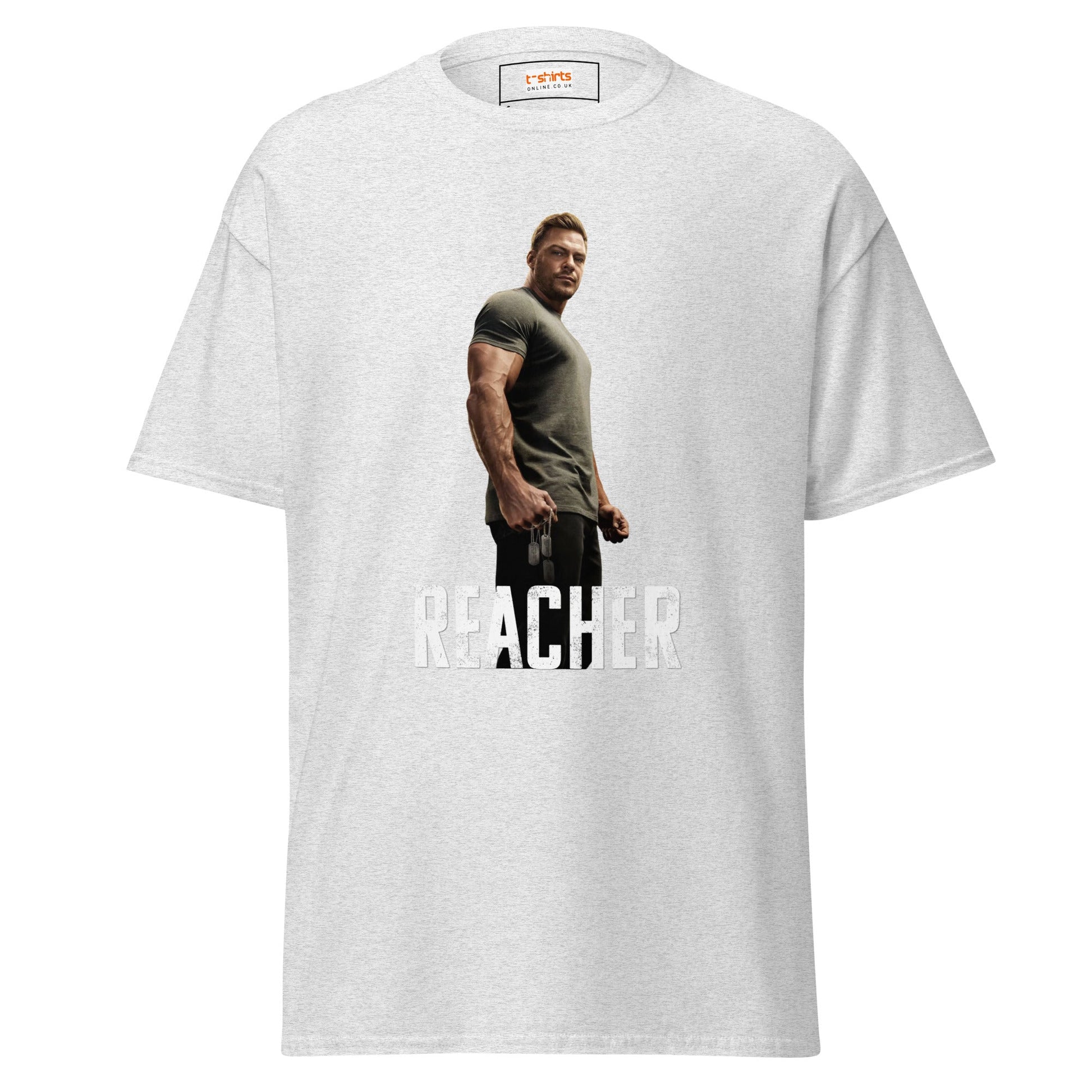 Reacher | TV Movie T-Shirt - Ash - T-Shirts Online