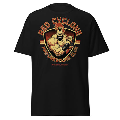 Red Cyclone Pro - Wrestling Club T-Shirt - Black - T-Shirts Online