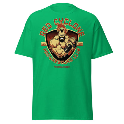 Red Cyclone Pro - Wrestling Club T-Shirt - Irish Green - T-Shirts Online