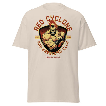 Red Cyclone Pro - Wrestling Club T-Shirt - Natural - T-Shirts Online