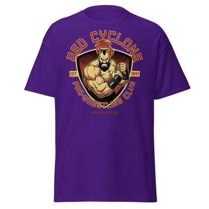 Red Cyclone Pro - Wrestling Club T-Shirt - Purple - T-Shirts Online