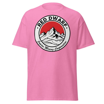 Red Dwarf Jupiter Mining Corporation T-Shirt - Sci - Fi Fan Tee - Azalea - T-Shirts Online