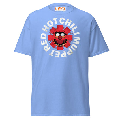 Red Hot Chili Muppet T-Shirt | Funny Band Parody Tee - Carolina Blue - T-Shirts Online