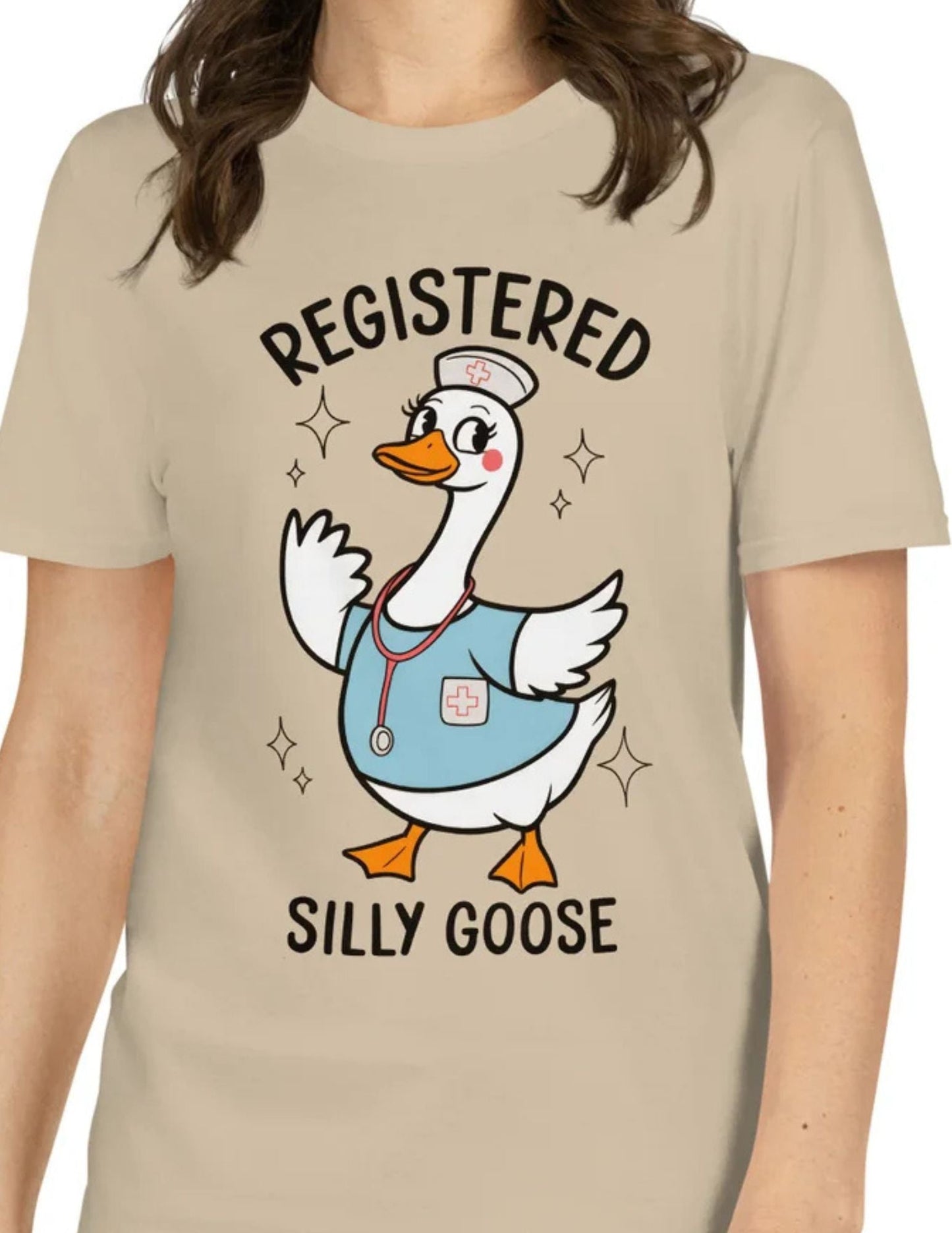 Registered Silly Goose T-Shirt - Red - T-Shirts Online
