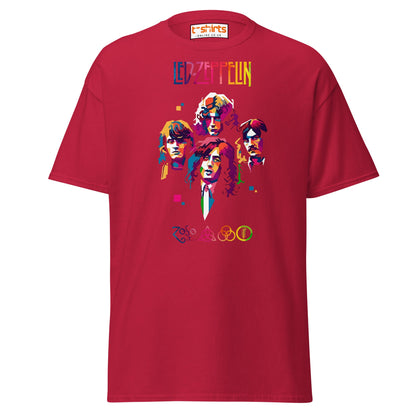 Retro Rock Band Pop Art T-Shirt - Cardinal - T-Shirts Online