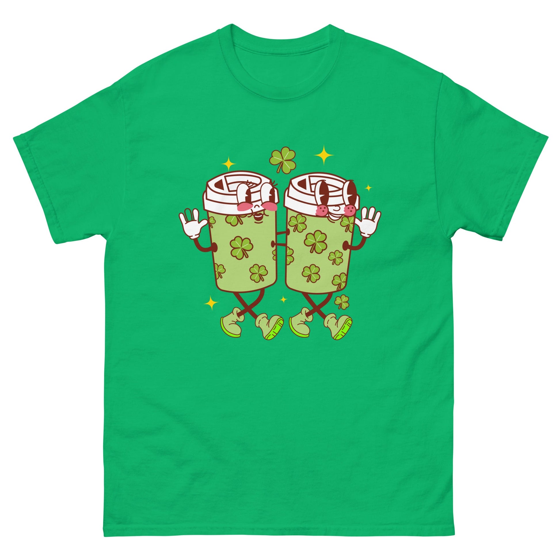 Retro St Pat's | St Patrick's Day T-Shirt - Irish Green - T-Shirts Online