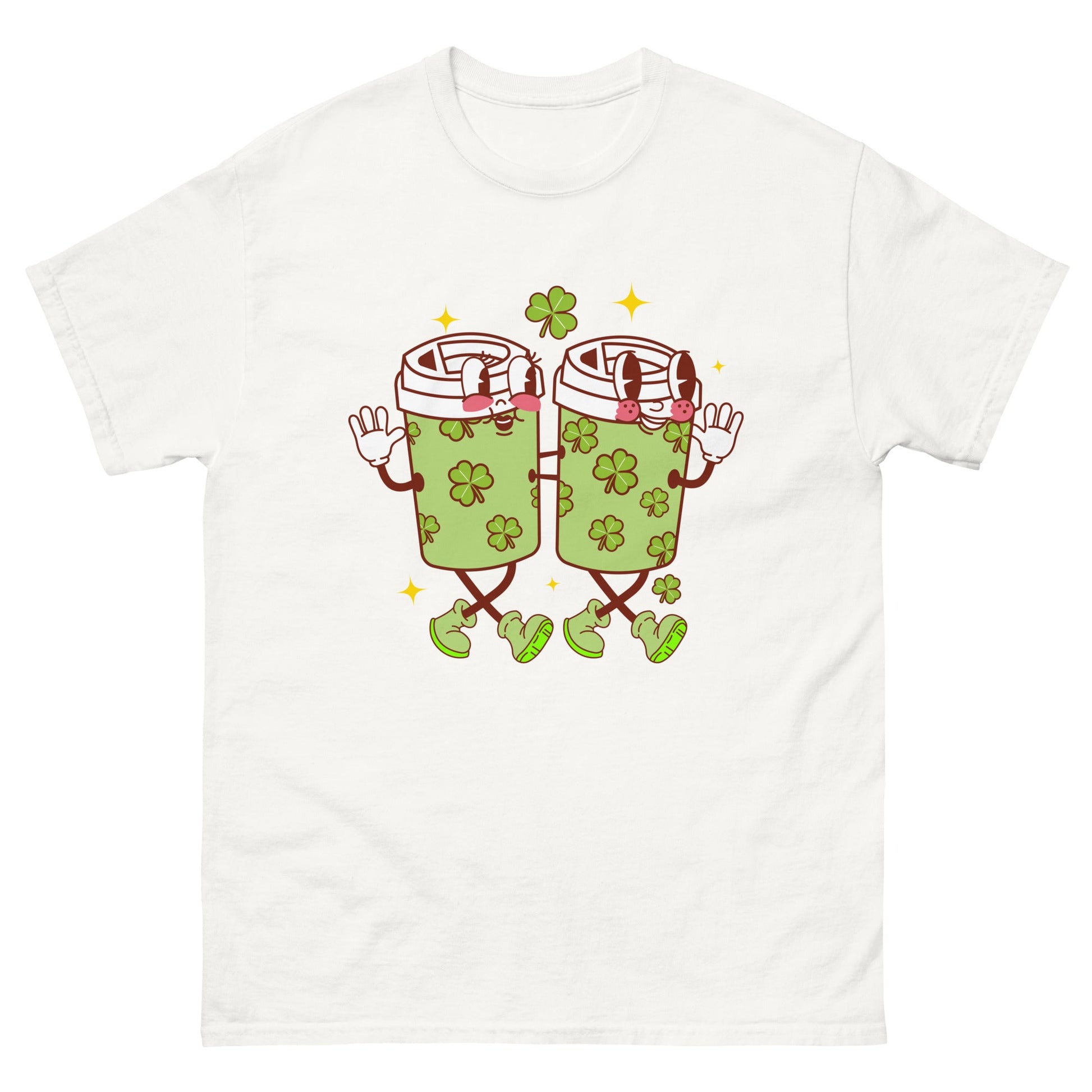 Retro St Pat's | St Patrick's Day T-Shirt - White - T-Shirts Online