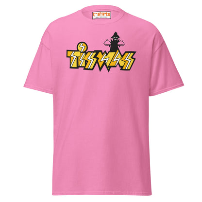 Retro Tiswas Logo T-Shirt – 80s UK TV Nostalgia Tee - Azalea - T-Shirts Online