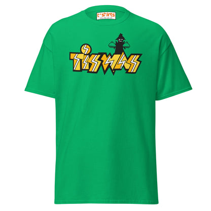 Retro Tiswas Logo T-Shirt – 80s UK TV Nostalgia Tee - Irish Green - T-Shirts Online