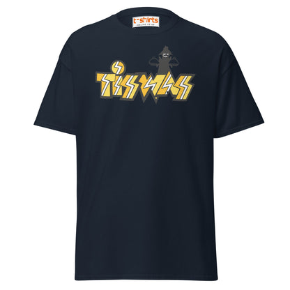 Retro Tiswas Logo T-Shirt – 80s UK TV Nostalgia Tee - Navy - T-Shirts Online