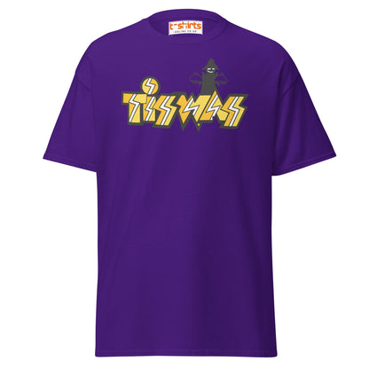 Retro Tiswas Logo T-Shirt – 80s UK TV Nostalgia Tee - Purple - T-Shirts Online