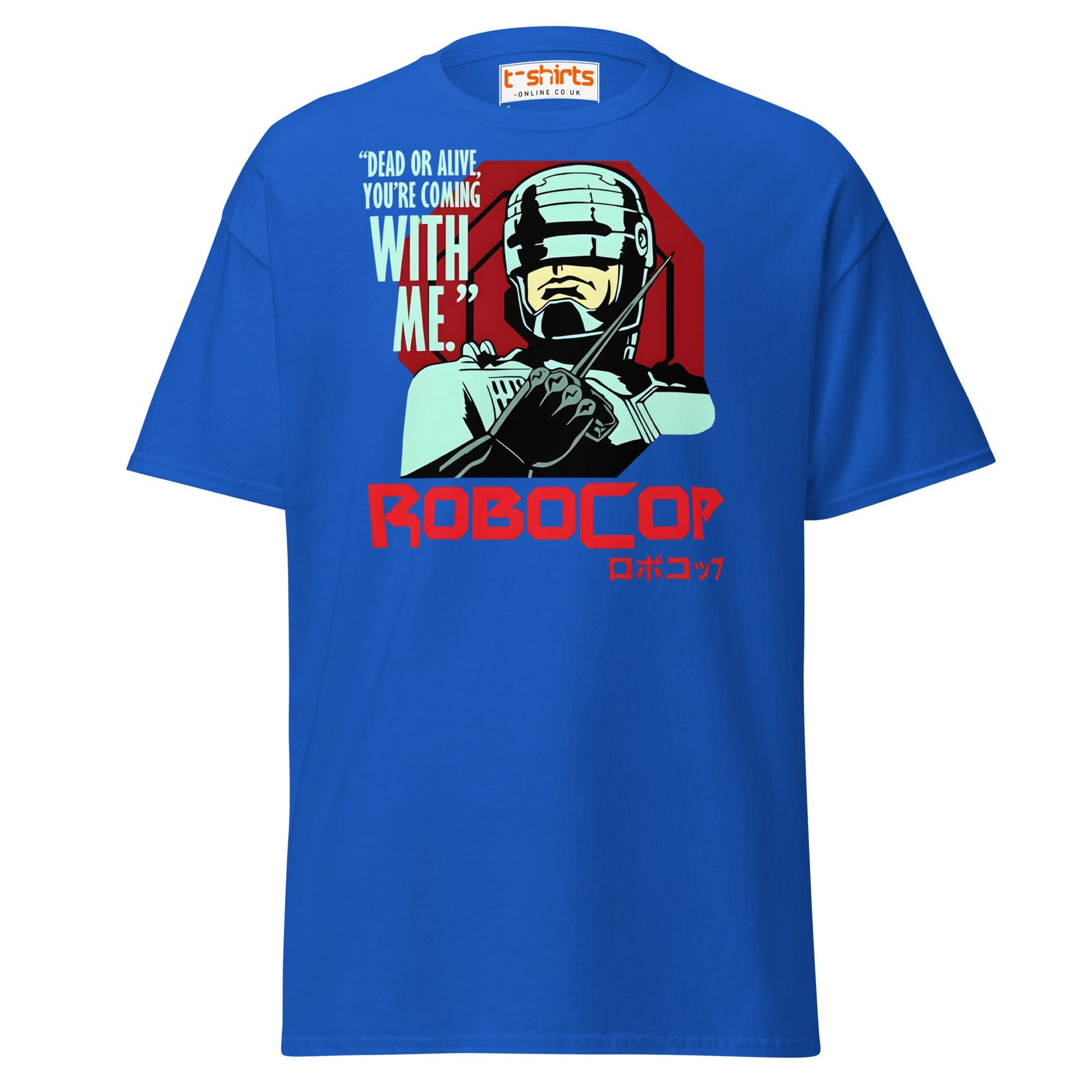 RoboCop T-Shirt - Royal - T-Shirts Online