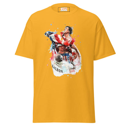 Rocky Inspired T-Shirt | Boxing T-Shirts - Gold - T-Shirts Online