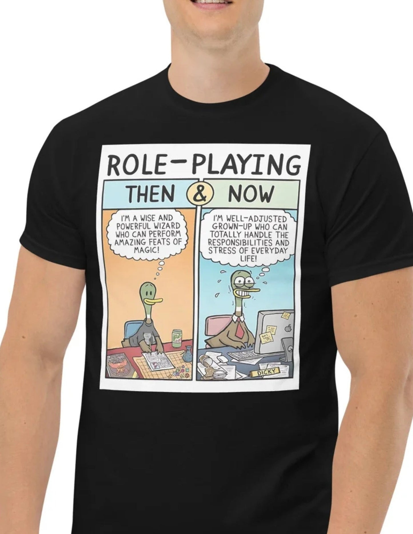 Role Playing Meme | Meme T-Shirt - Black - T-Shirts Online