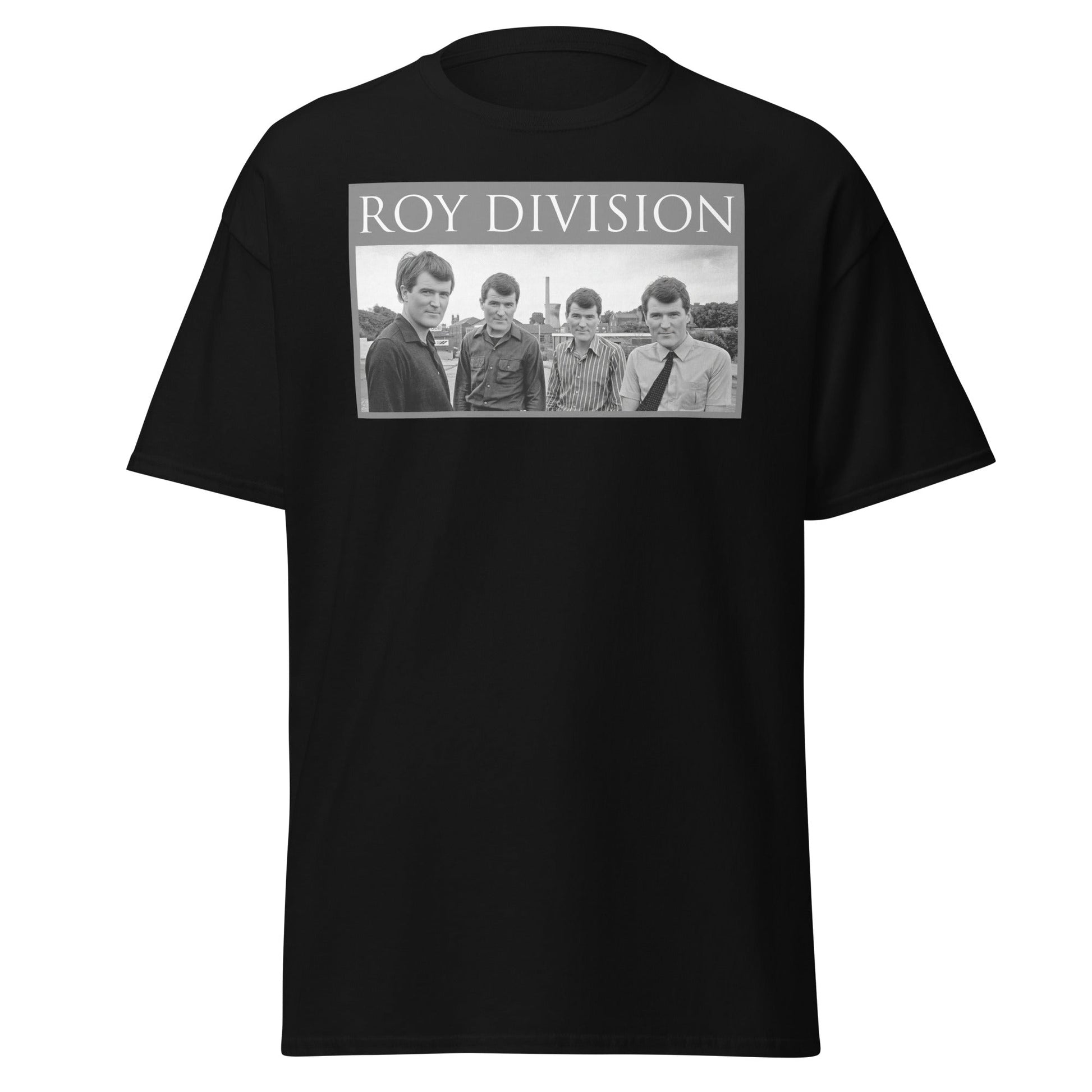 Roy Division T-Shirt - Joy Division Parody Tee - Black - T-Shirts Online