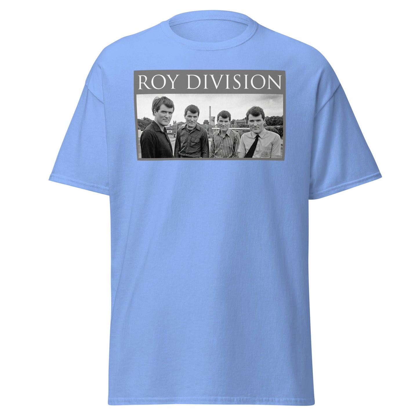 Roy Division T-Shirt - Joy Division Parody Tee - Carolina Blue - T-Shirts Online