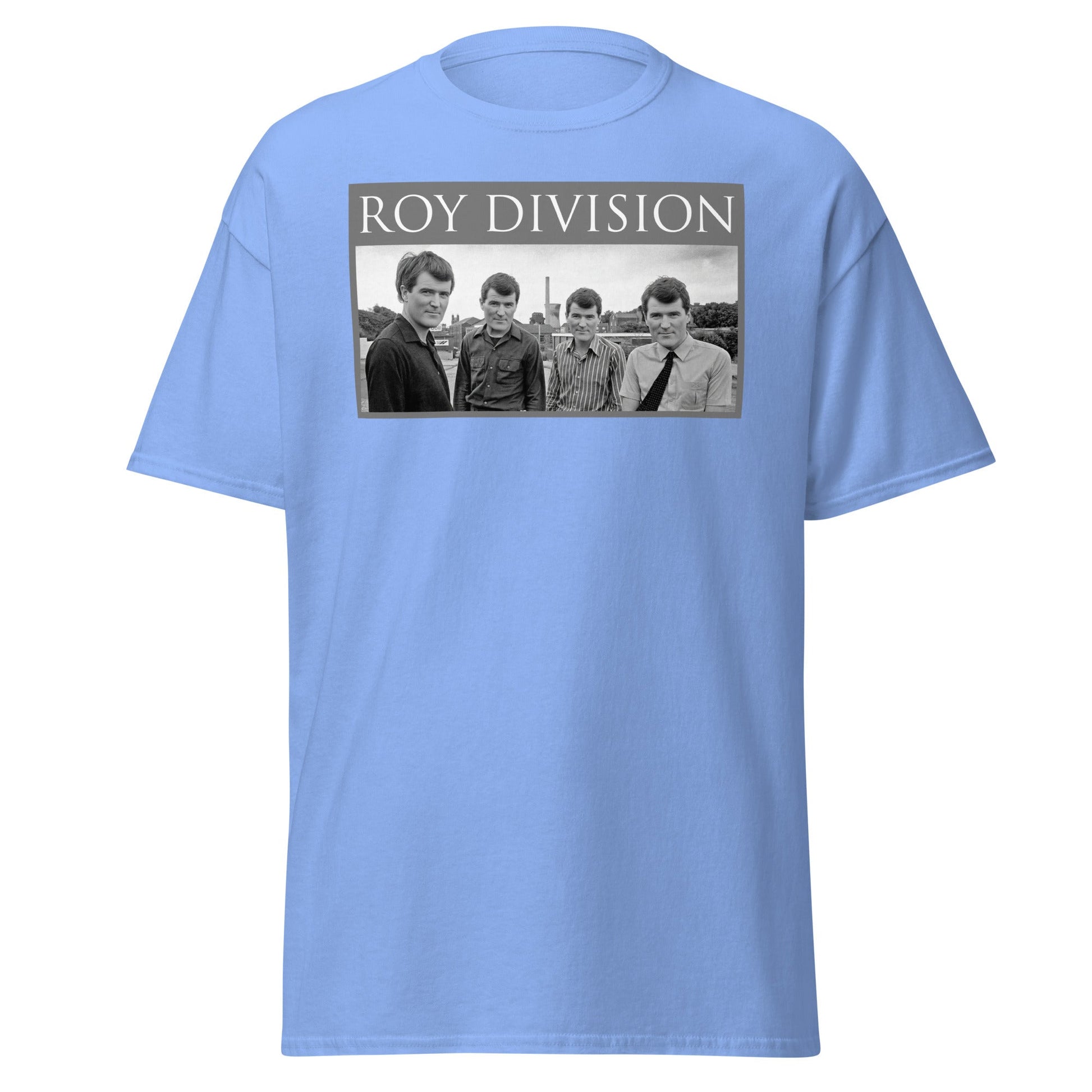 Roy Division T-Shirt - Joy Division Parody Tee - Carolina Blue - T-Shirts Online