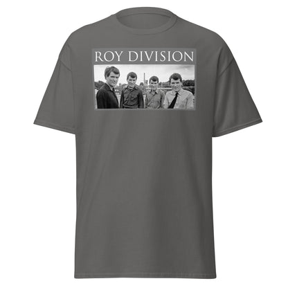 Roy Division T-Shirt - Joy Division Parody Tee - Charcoal - T-Shirts Online