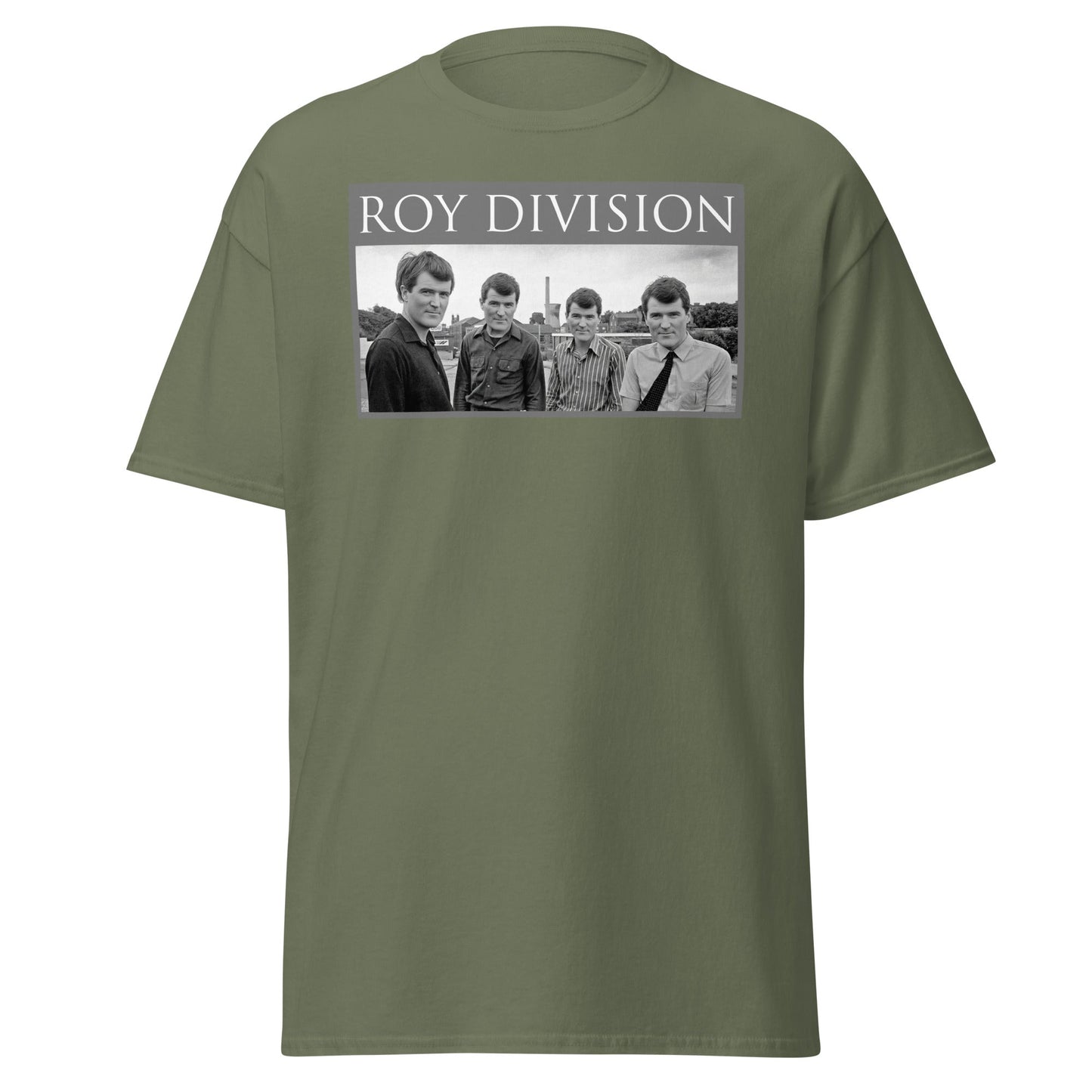 Roy Division T-Shirt - Joy Division Parody Tee - Military Green - T-Shirts Online