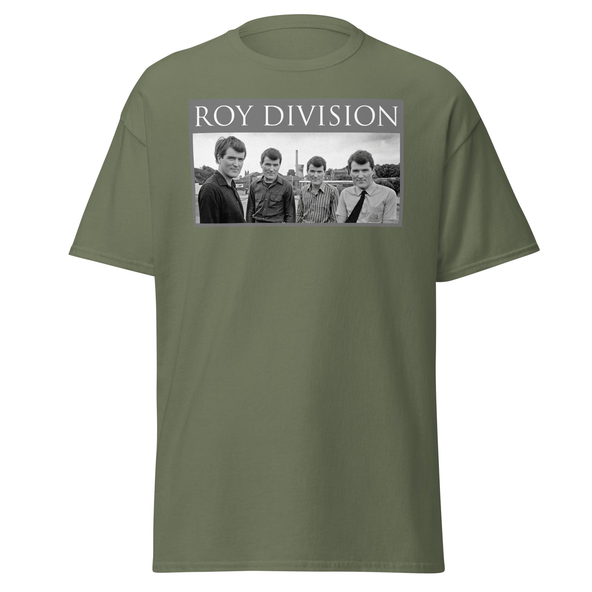 Roy Division T-Shirt - Joy Division Parody Tee - Military Green - T-Shirts Online