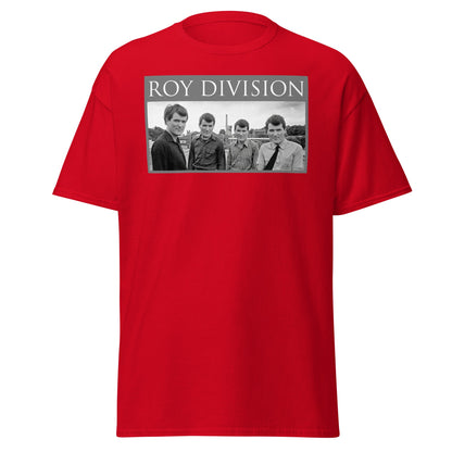Roy Division T-Shirt - Joy Division Parody Tee - Red - T-Shirts Online
