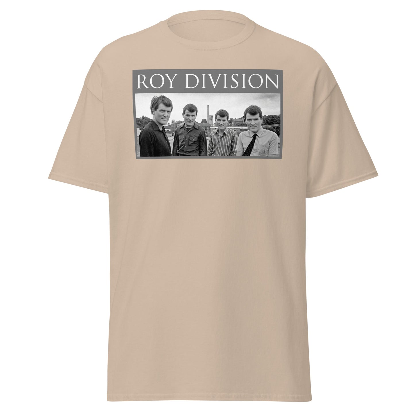 Roy Division T-Shirt - Joy Division Parody Tee - Sand - T-Shirts Online