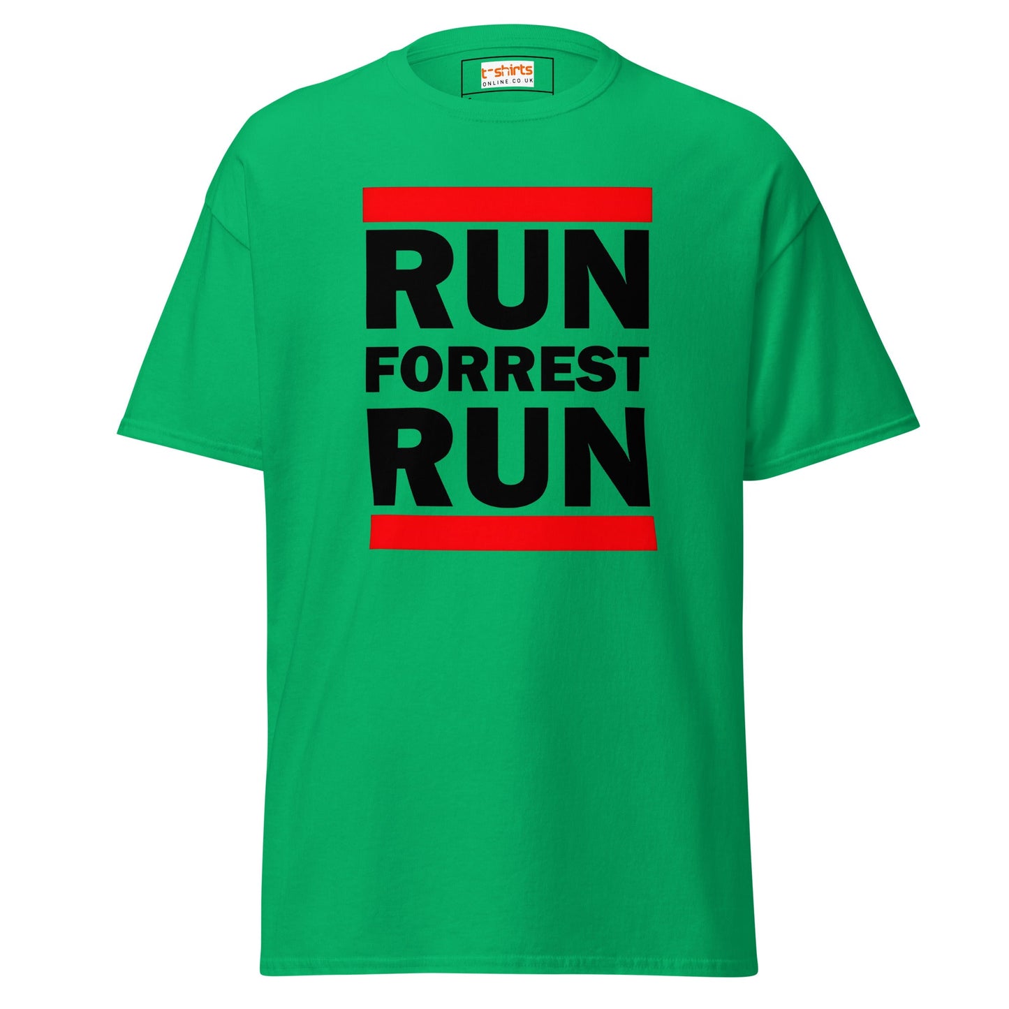 Run Forrest Run T-Shirt | Bold Movie Tee - Irish Green - T-Shirts Online