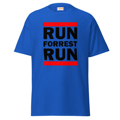Run Forrest Run T-Shirt | Bold Movie Tee - Royal - T-Shirts Online