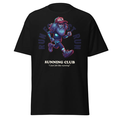 Run Forrest Running Club T-Shirt - Black - T-Shirts Online