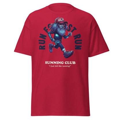 Run Forrest Running Club T-Shirt - Cardinal - T-Shirts Online