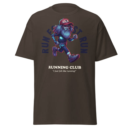 Run Forrest Running Club T-Shirt - Dark Chocolate - T-Shirts Online