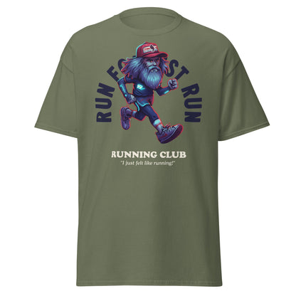 Run Forrest Running Club T-Shirt - Military Green - T-Shirts Online