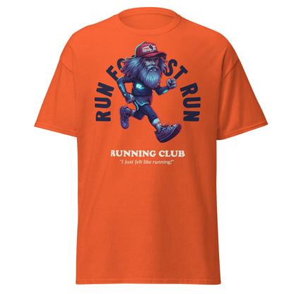 Run Forrest Running Club T-Shirt - Orange - T-Shirts Online