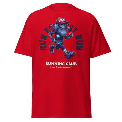 Run Forrest Running Club T-Shirt - Red - T-Shirts Online