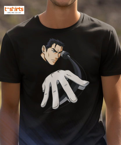 Samurai X Anime T-Shirt – Bold Warrior Graphic Tee - Black - T-Shirts Online