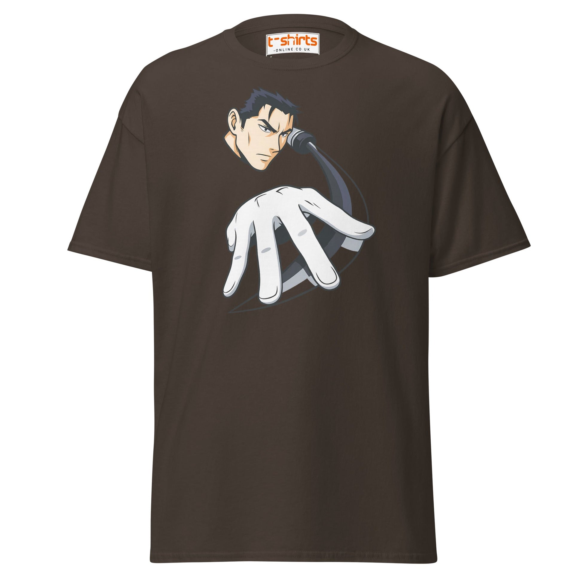 Samurai X Anime T-Shirt – Bold Warrior Graphic Tee - Dark Chocolate - T-Shirts Online