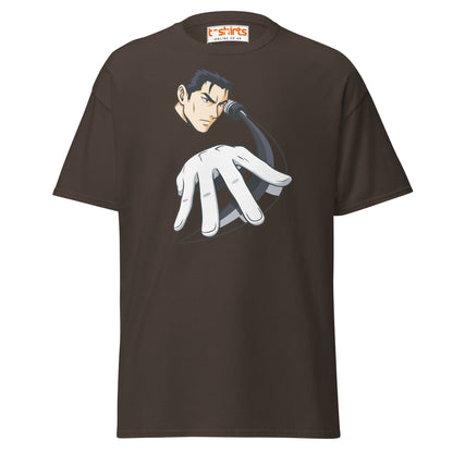 Samurai X Anime T-Shirt – Bold Warrior Graphic Tee - Dark Chocolate - T-Shirts Online