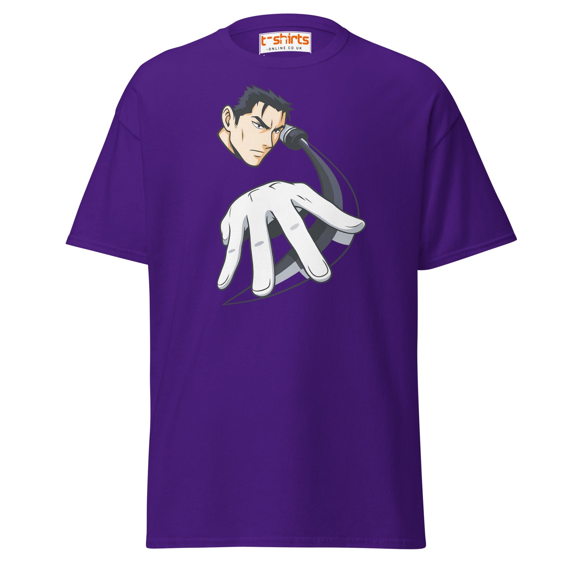 Samurai X Anime T-Shirt - Purple - T-Shirts Online