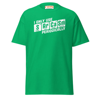 Sarcasm Periodically T-Shirt | Funny Science Humor Tee - Irish Green - T-Shirts Online