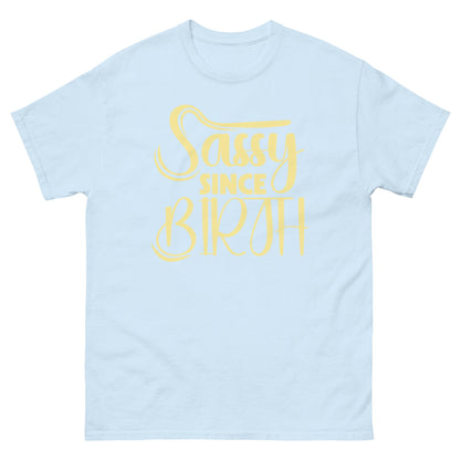 Sassy Since Birth | Sassy T-Shirt - Light Blue - T-Shirts Online