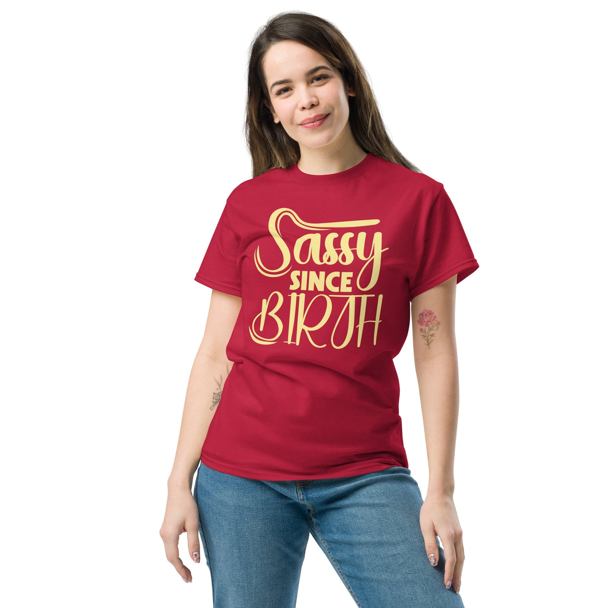 Sassy Since Birth | Sassy T-Shirt - Black - T-Shirts Online