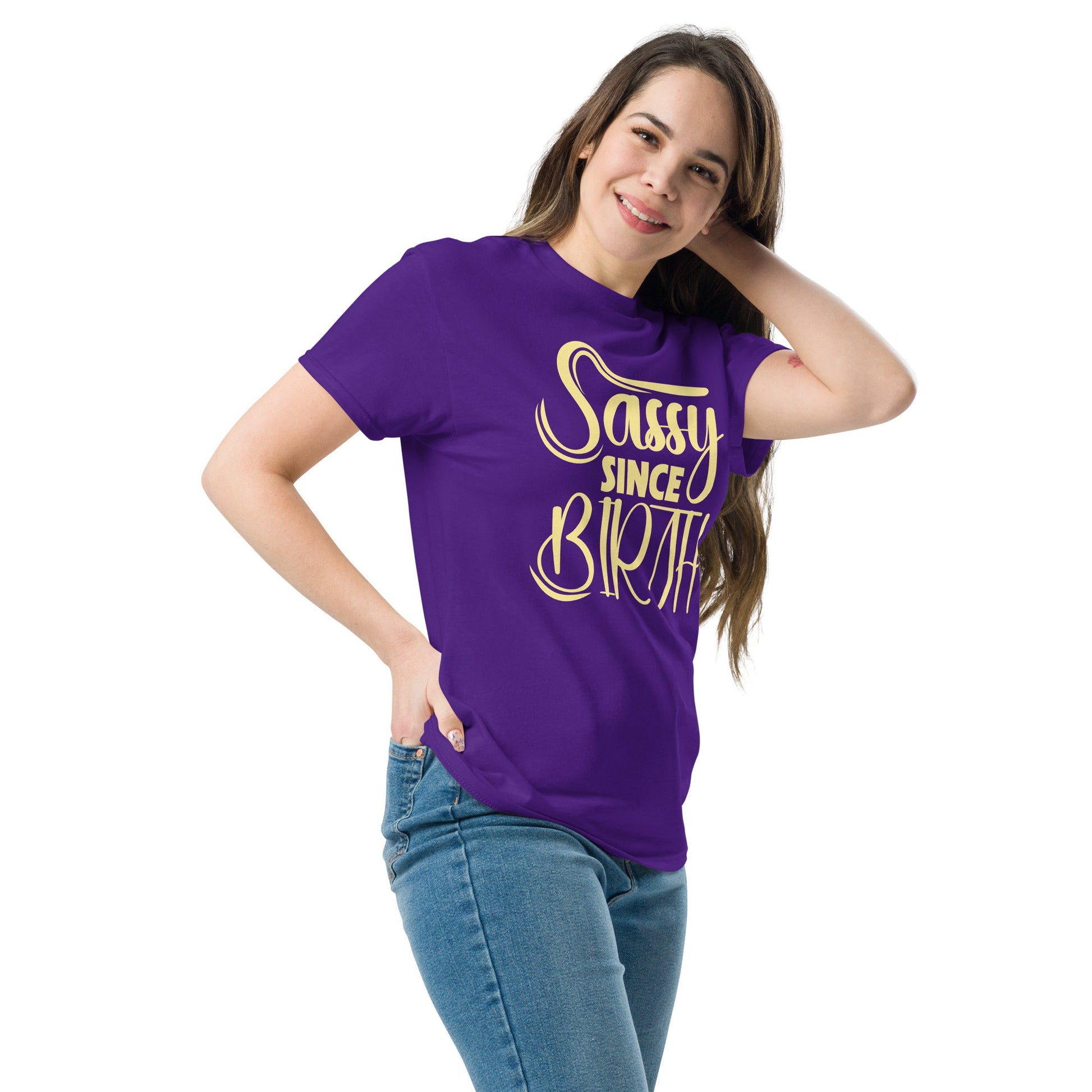 Sassy Since Birth | Sassy T-Shirt - Black - T-Shirts Online