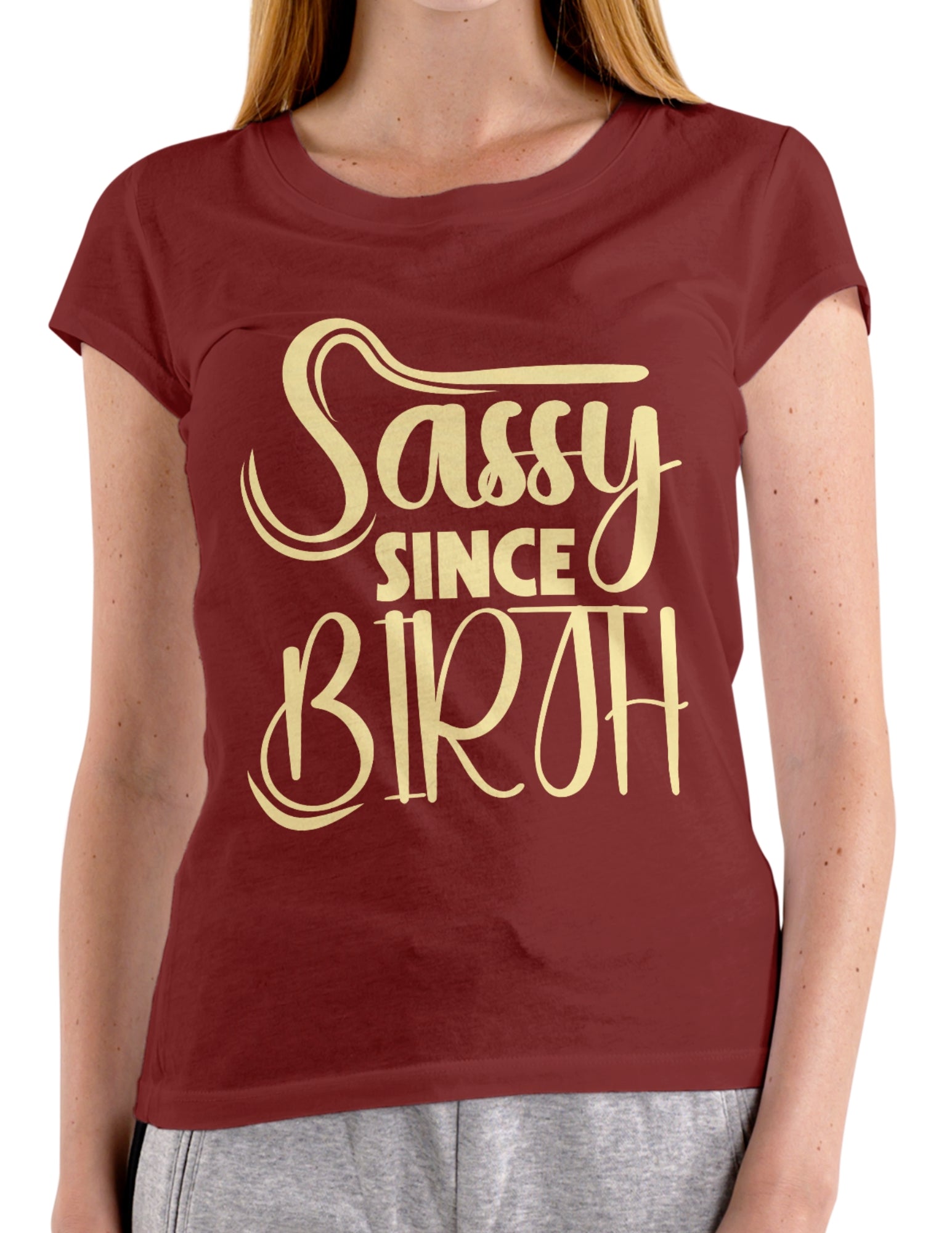 Sassy Since Birth | Sassy T-Shirt - Black - T-Shirts Online