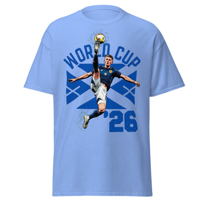 Scotland Soccer World Cup '26 Graphic T-Shirt - Carolina Blue - T-Shirts Online