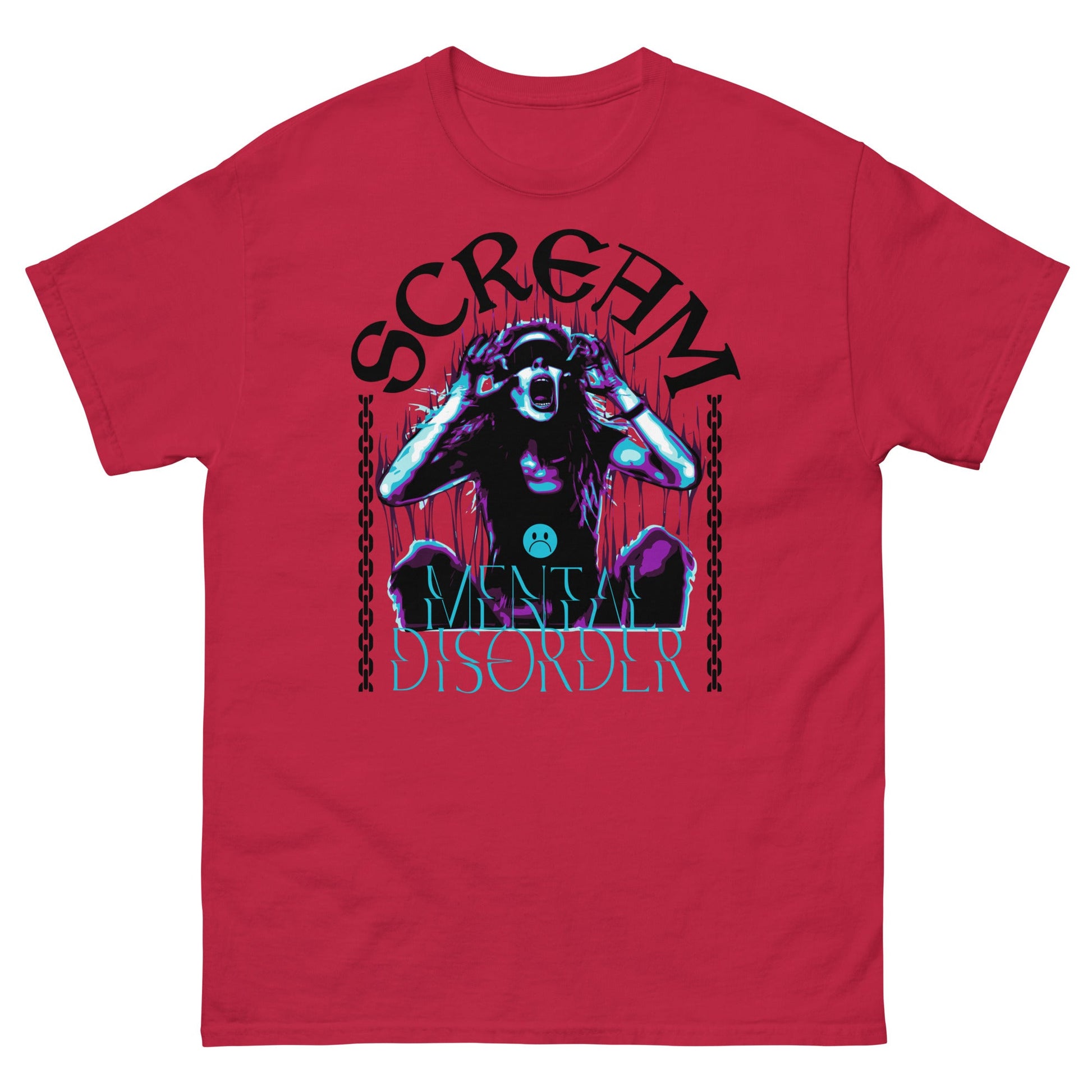 Scream | Unisex T-Shirt - Cardinal - T-Shirts Online