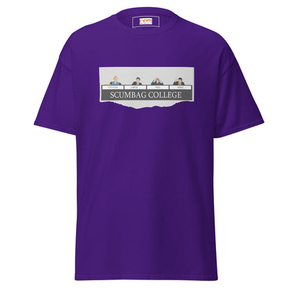 Scumbags College | TV Comedy T-Shirts - Purple - T-Shirts Online