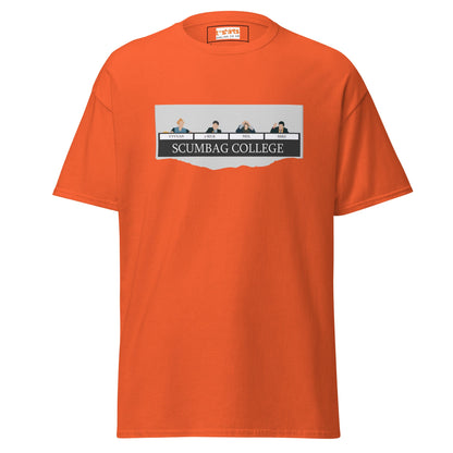 Scumbags College | TV Comedy T-Shirts - Orange - T-Shirts Online